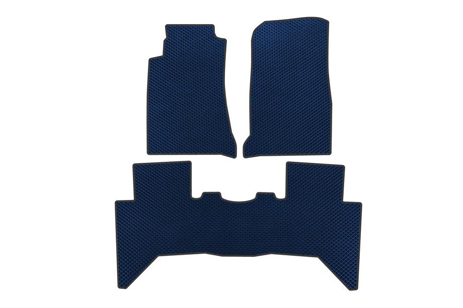 Isuzu D-Max 2011-2019 EVA Floor Mats (Blue) Image