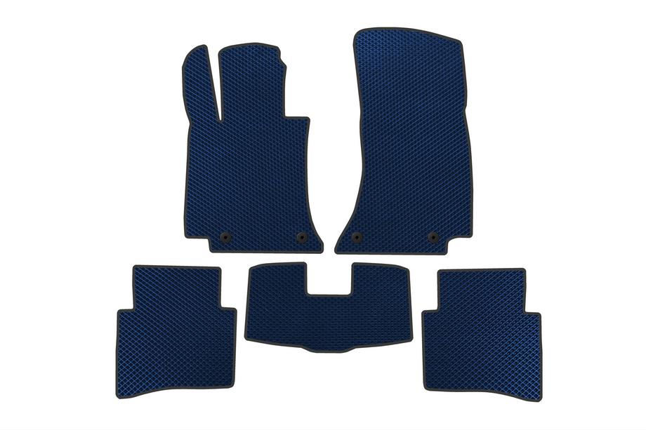 Mercedes E-class W214 2023- EVA Floor Mats (SD, Blue) Image