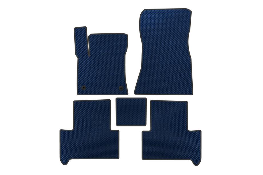 Mercedes EQB 2021- EVA Floor Mats (Blue) Image