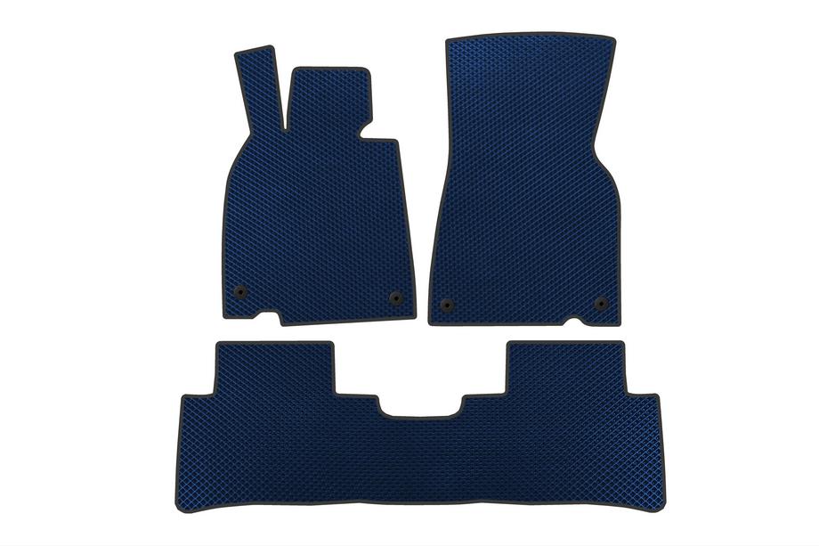 Mercedes-Benz E-Class EVA Floor Mats (Blue) Image