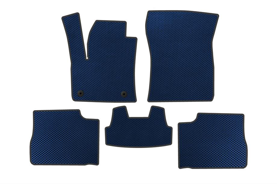 Peugeot 2008 2019- EVA V2 Floor Mats (2023-, Electric, Blue) Image