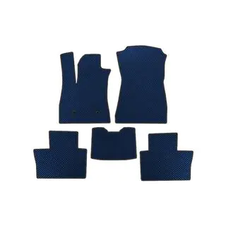 EVA Floor Mats (Electric, Blue)