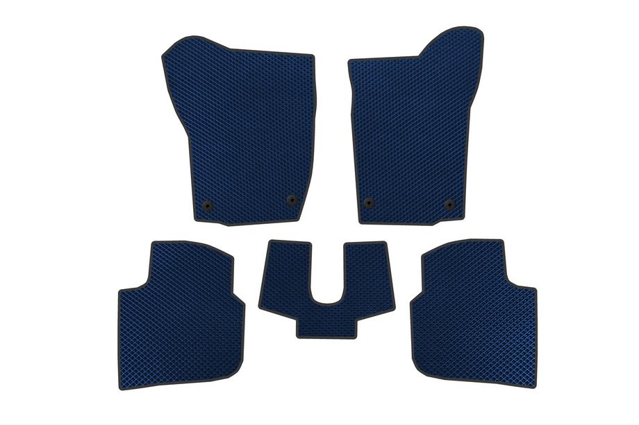 Seat Toledo 2012-2019 EVA Floor Mats (Blue) Image