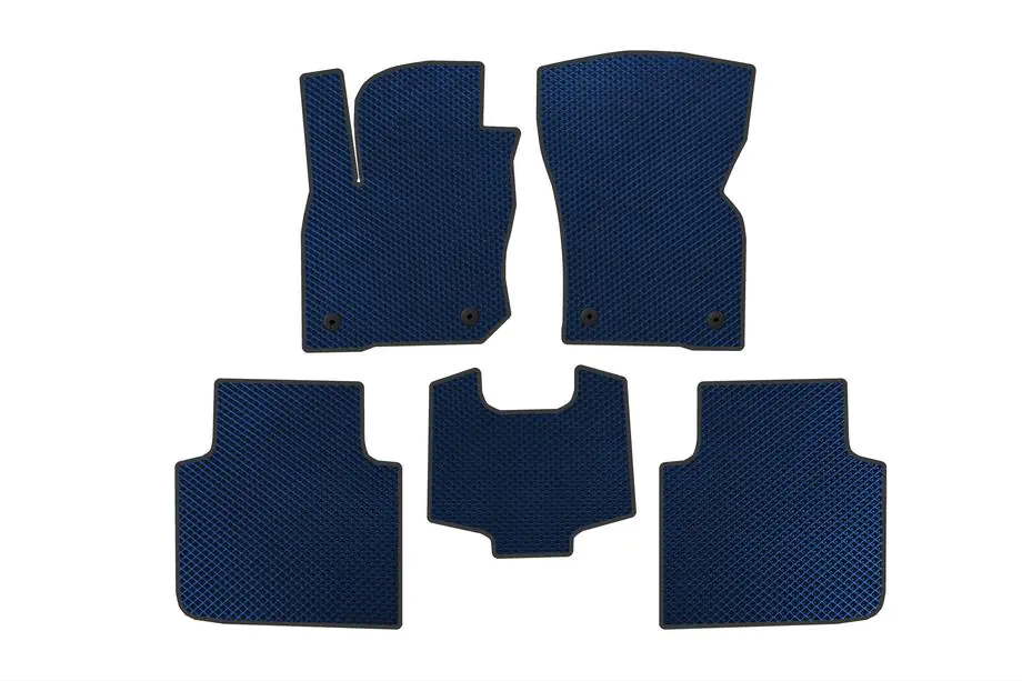 Skoda Kodiaq 2023- EVA Floor Mats (Blue) Image