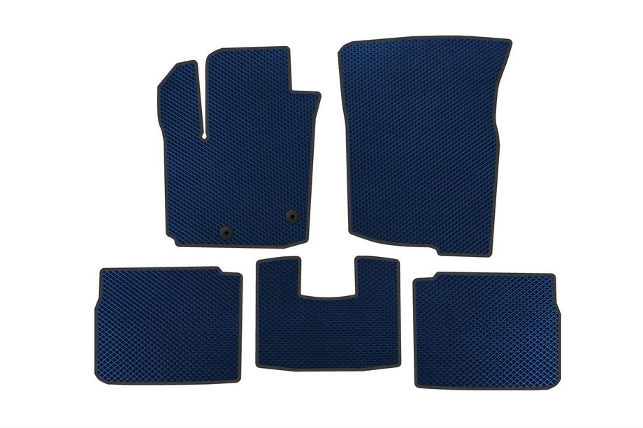 Suzuki SX4 S-Cross 2021- EVA Floor Mats (Hybrid, Blue) Image