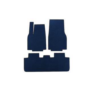 EVA Floor Mats (For Juniper 2025-, Blue) Tesla Model Y 2020-