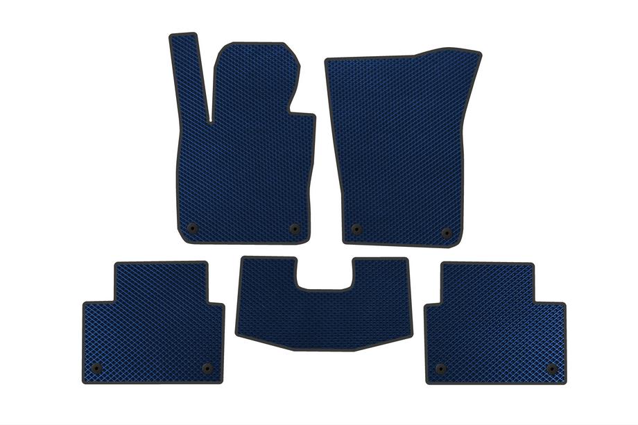 Volvo V60 2019- EVA Floor Mats (SW, Blue) Image