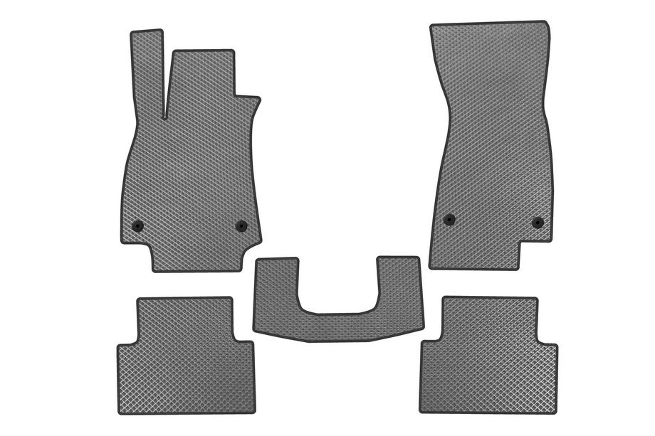 Audi A5 2024– EVA V2 Floor Mats (Sedan, Grey) Image