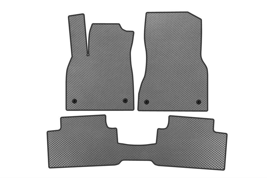 Audi Q6 2022- EVA Floor Mats (Gray) Image