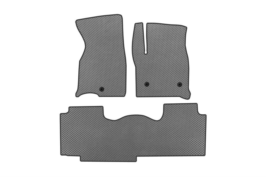 Chevrolet Tahoe 2020- EVA Floor Mats (2 Rows, Gray) Image