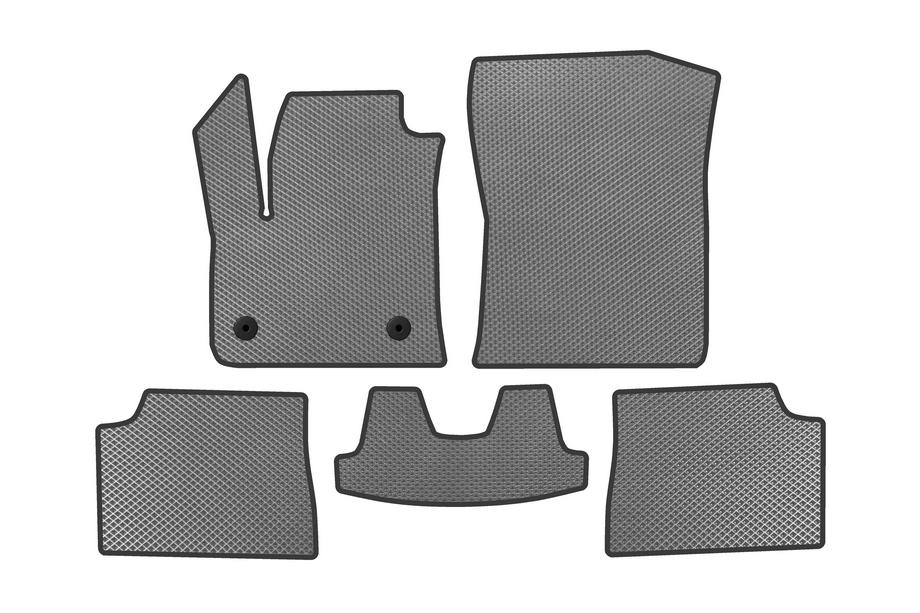 Fiat 600/600e 2023– EVA Floor Mats (Electric, Gray) Image