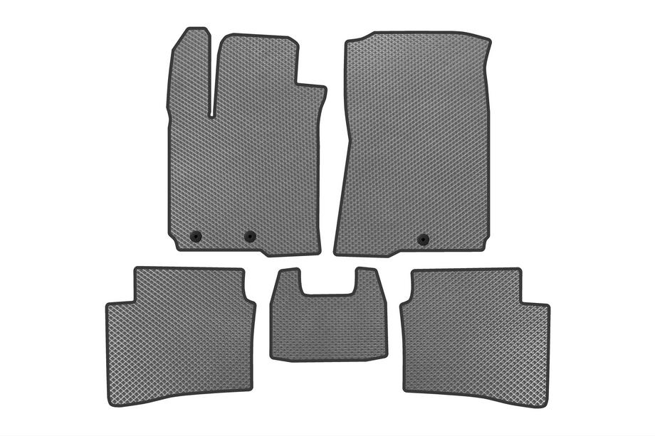 Hyundai I-20 2014-2020 EVA Floor Mats (Gray) Image