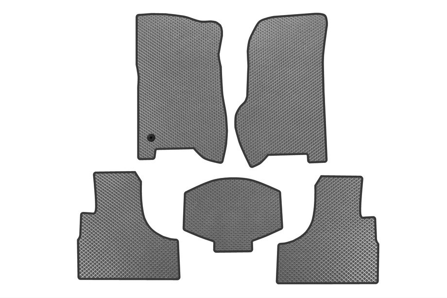 Jeep Cherokee/Liberty 2002-2007 EVA Floor Mats (Gray) Image