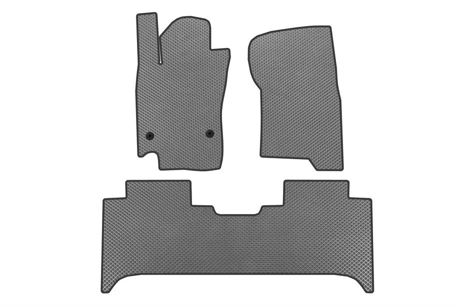 Nissan Navara/NP300 2016- EVA Floor Mats V2 (Gray) Image