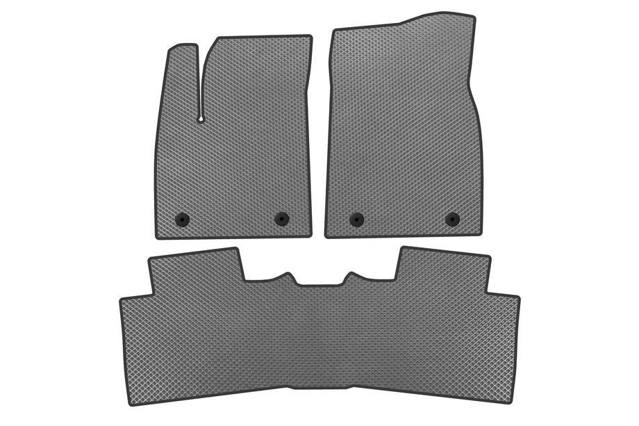 MG HS 2024- y. EVA Floor Mats (Hybrid, Gray) Image