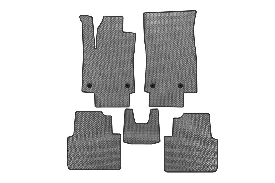 Opel Crossland X 2017-2024 EVA Floor Mats (2017-2020, gray) Image