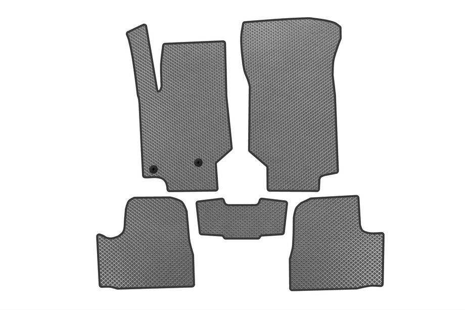 Peugeot 208 2019- EVA Car Mats (Petrol, Grey) Image