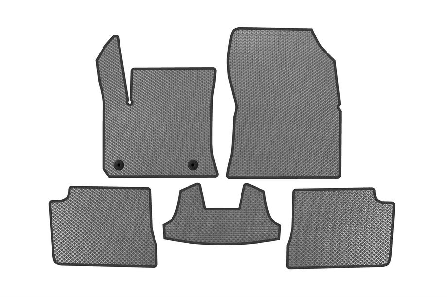 Peugeot 208 2019- EVA Floor Mats (Electric, Gray) Image