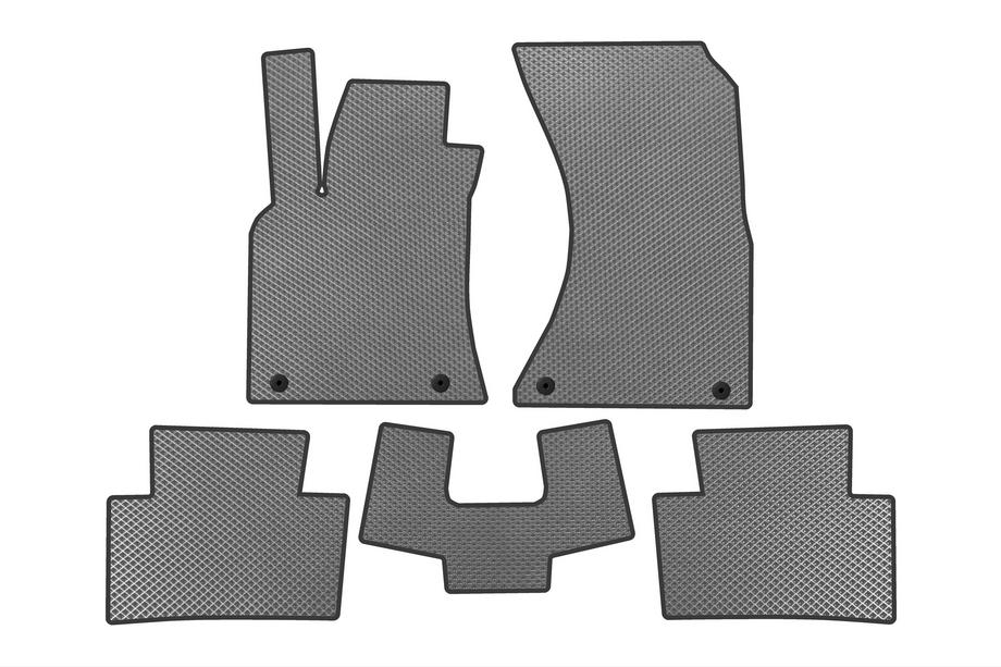 Porsche Macan 2014-2024 EVA floor mats (2019-2024, Grey) Image