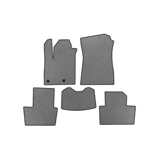 EVA Car Mats (Petrol, Grey)