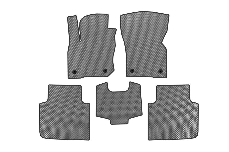 Skoda Kodiaq 2023- EVA Floor Mats (Gray) Image