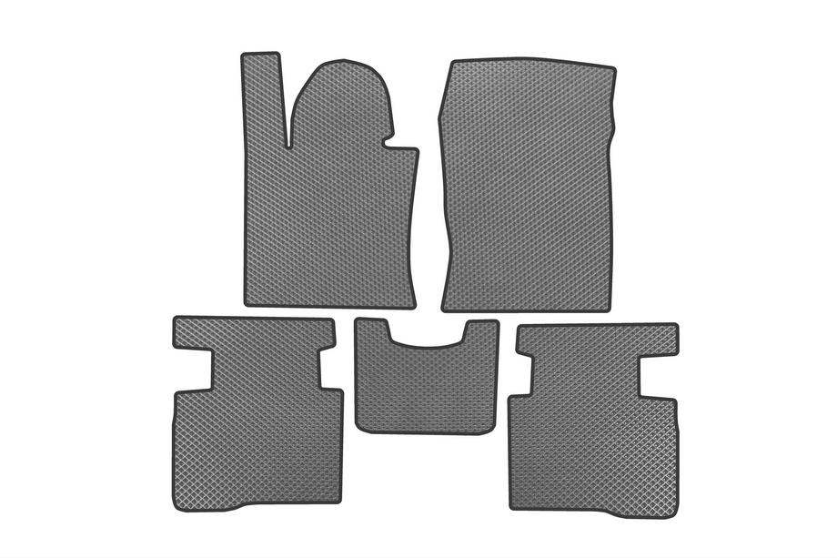 SsangYong Korando 2019- EVA Floor Mats (Gray) Photo 1