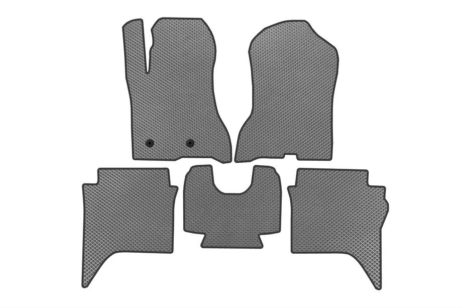 Volkswagen Amarok 2022- EVA Floor Mats (Gray) Image