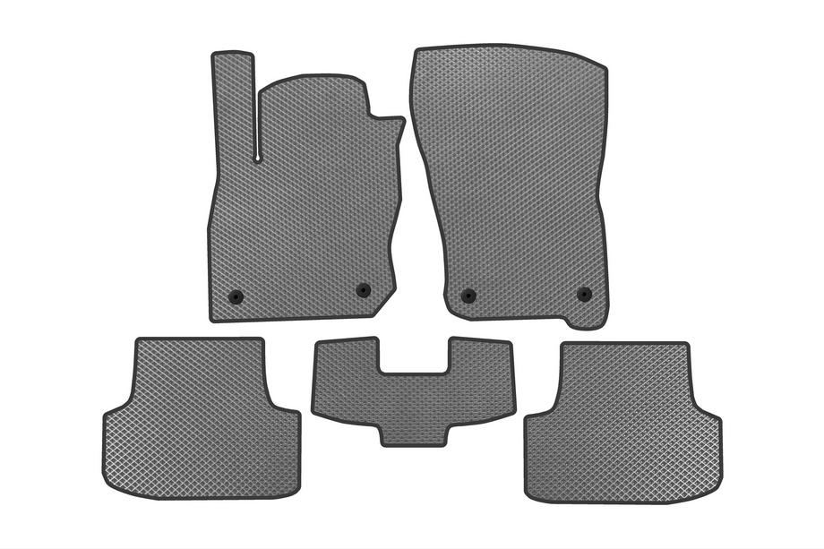 Volkswagen Golf 8 2019- EVA Floor Mats (HB, Gray) Image