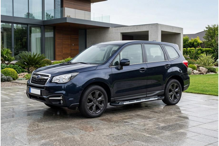 Subaru Forester 2013-2018 Side Steps Sunrise (2 pcs, Aluminum) Image
