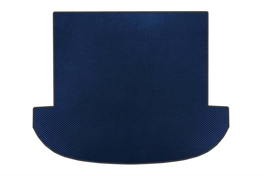 Hyundai Santa Fe 4 2018-2023 EVA Trunk Mat (Blue) Image