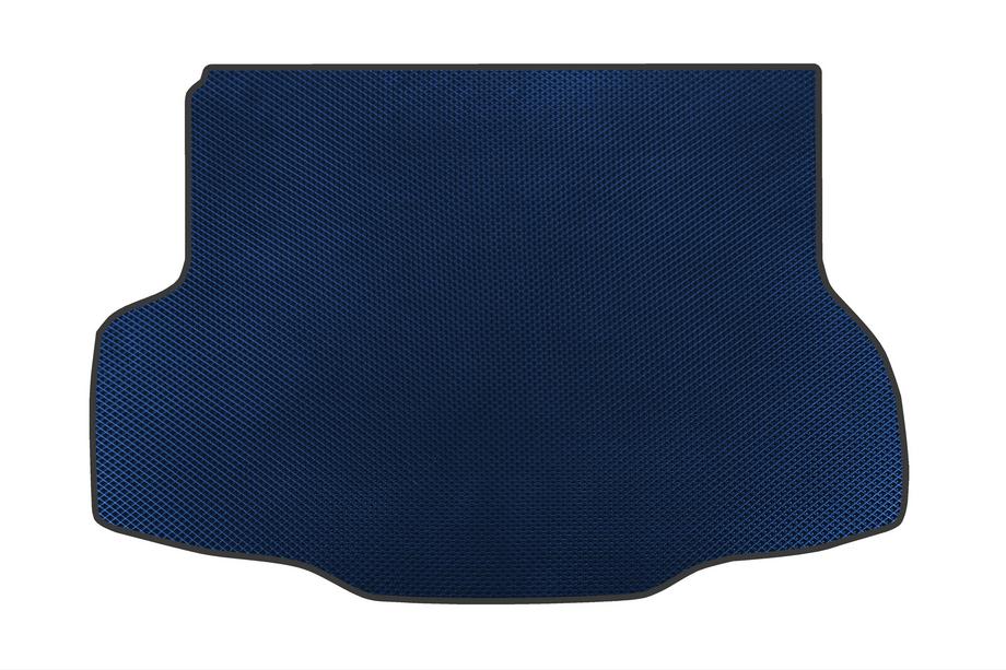 Honda City 2021- EVA Trunk Mat (Blue) Image