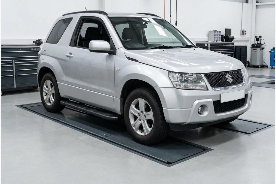 Suzuki Grand Vitara 2005-2017 Side Steps Bosphorus Black (2 pcs, Aluminum) Image
