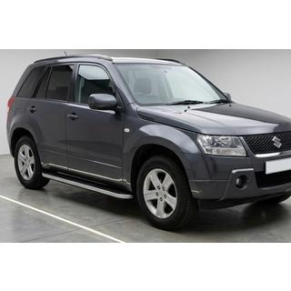 Side Steps Tayga Grey (2 pcs, Aluminum) Suzuki Grand Vitara 2005-2017 photo 1