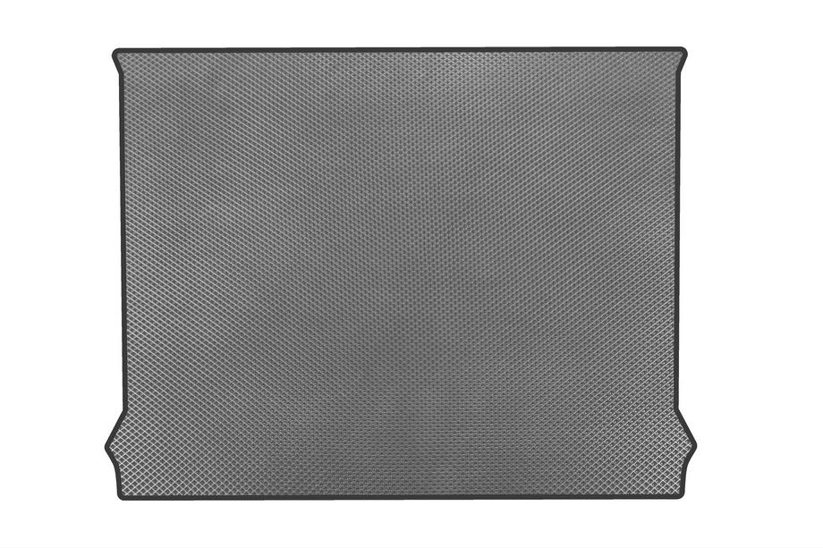 Fiat Doblo II 2010-2022 EVA V2 trunk mat (2010-2015, Gray) Photo 1