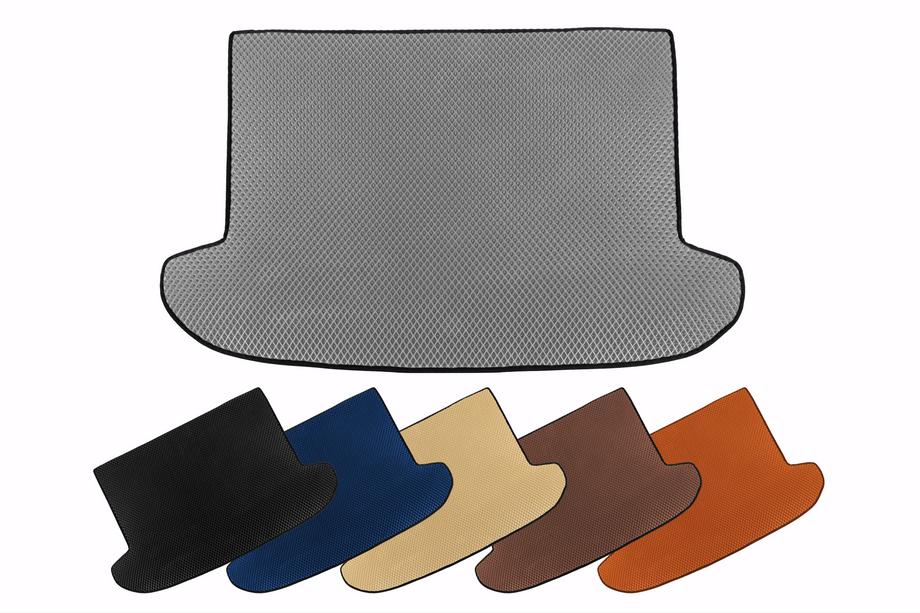 Opel Corsa E 2015-2019 EVA Trunk Mat (Gray) Image