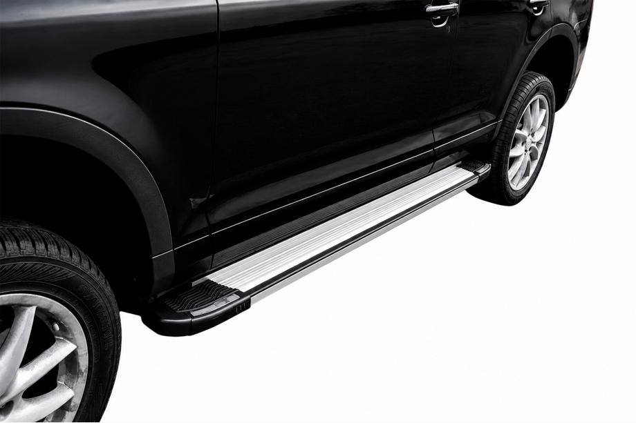 Volkswagen Touareg 2002–2010 Side Steps Rainbow (2 pcs, Aluminum) Image