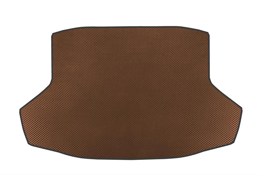 Honda Civic Sedan 2021- EVA Trunk Mat V1 (Brown) Image