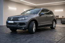Volkswagen Touareg 2010-2018 Side Steps Bosphorus Black (2 pcs, Aluminum) photo 1