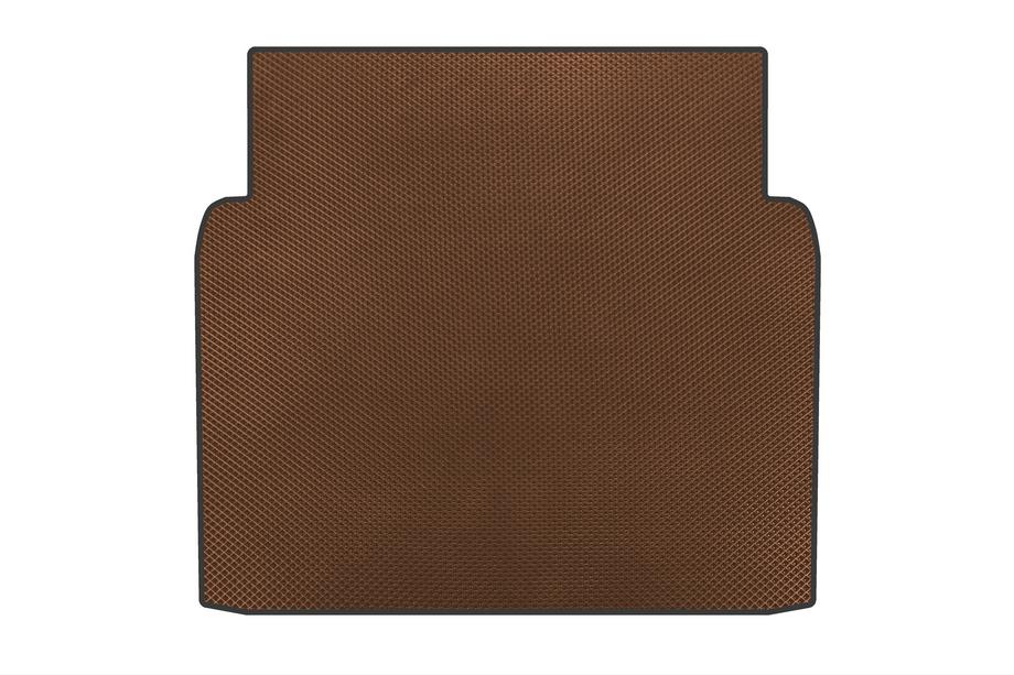 Mercedes S-class W221 2005-2013 EVA trunk mat (Short, Brown) Image