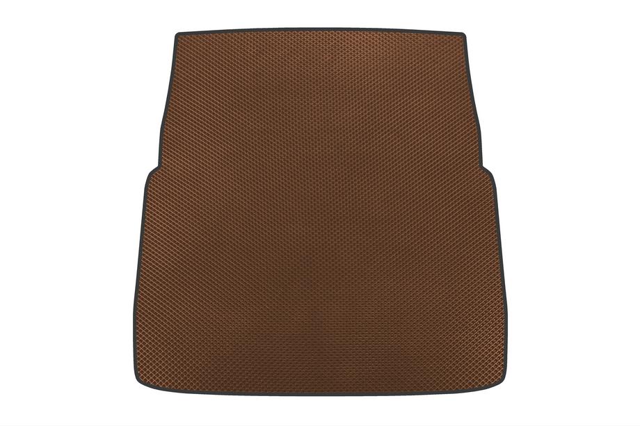 Mercedes S-class W222 2013-2022 EVA trunk mat V1 (Short, Brown) Image