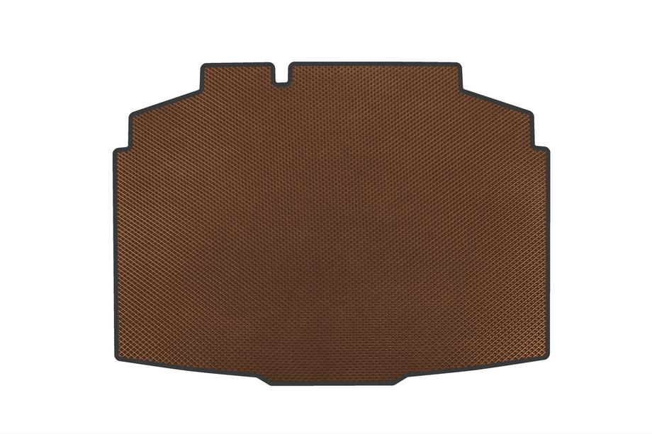 Skoda Fabia 2021– EVA Trunk Mat (Hatchback, Brown) Image