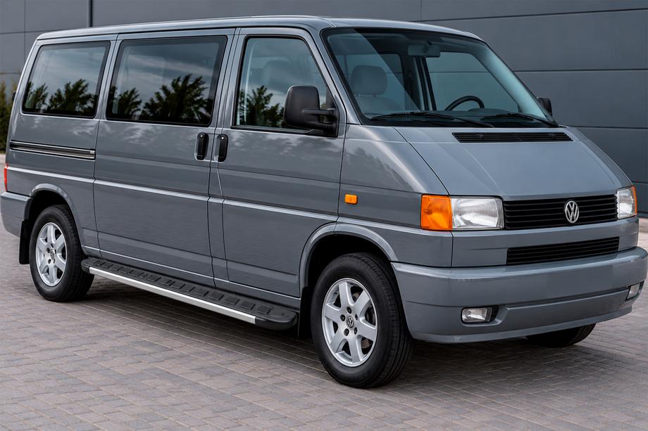 Volkswagen T4 Transporter 1990-2003 Side Steps RedLine V1 (2 pcs, Aluminum) Image