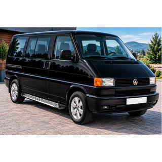 Side Steps Line (2 pcs, Aluminum) Volkswagen T4 Transporter 1990-2003 photo 1