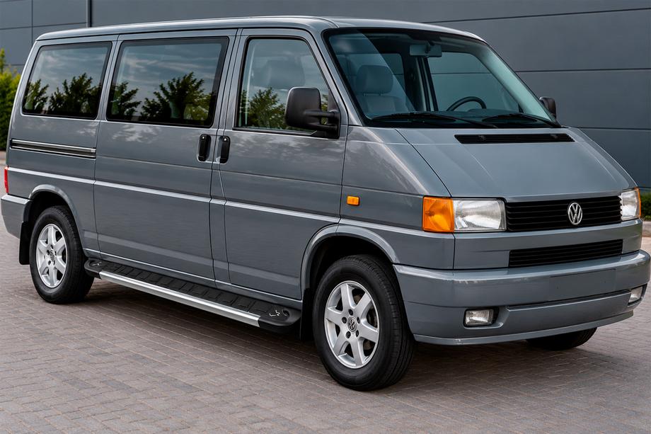 Volkswagen T4 Transporter 1990-2003 Side Steps Duru (2 pcs, Aluminum) Image