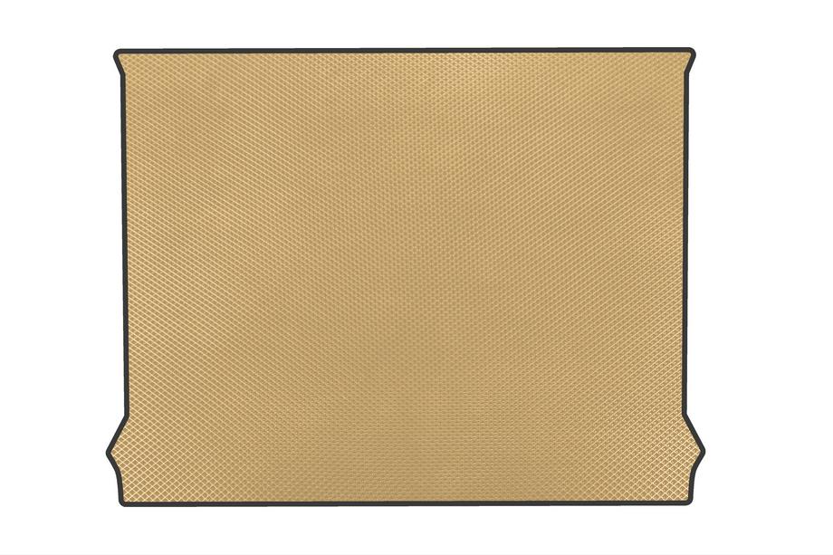 Fiat Doblo II 2010-2022 EVA V2 Trunk Mat (2010-2015, Beige) Image