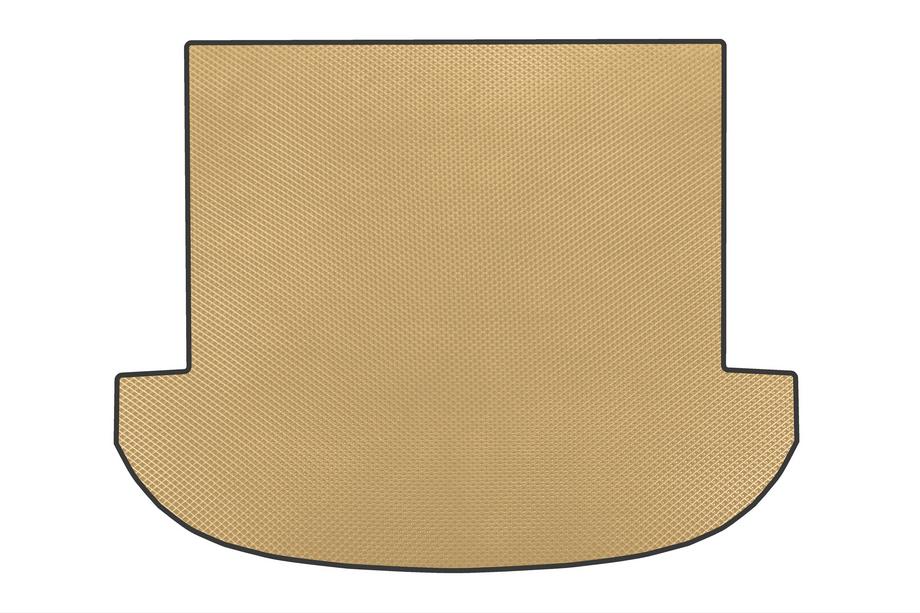 Hyundai Santa Fe 4 2018-2023 EVA Trunk Mat (Beige) Image