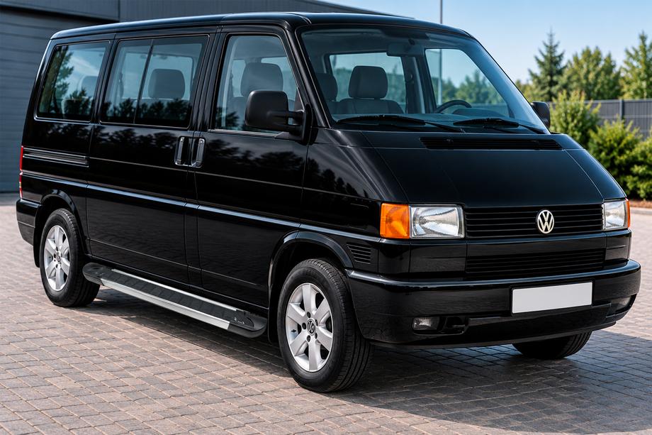 Volkswagen T4 Caravelle/Multivan 1990–2003 Side Steps RedLine V1 (2 pcs, Aluminum) Image