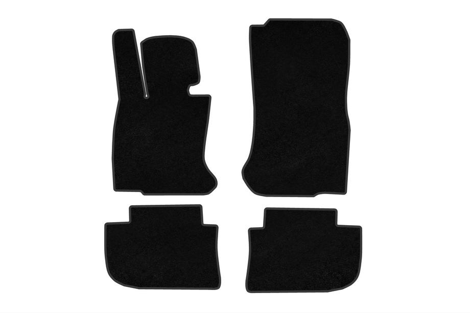 BMW 6 Series F12/F13/F06 2011-2018 Classic carpet floor mats (for F06, Black) Image
