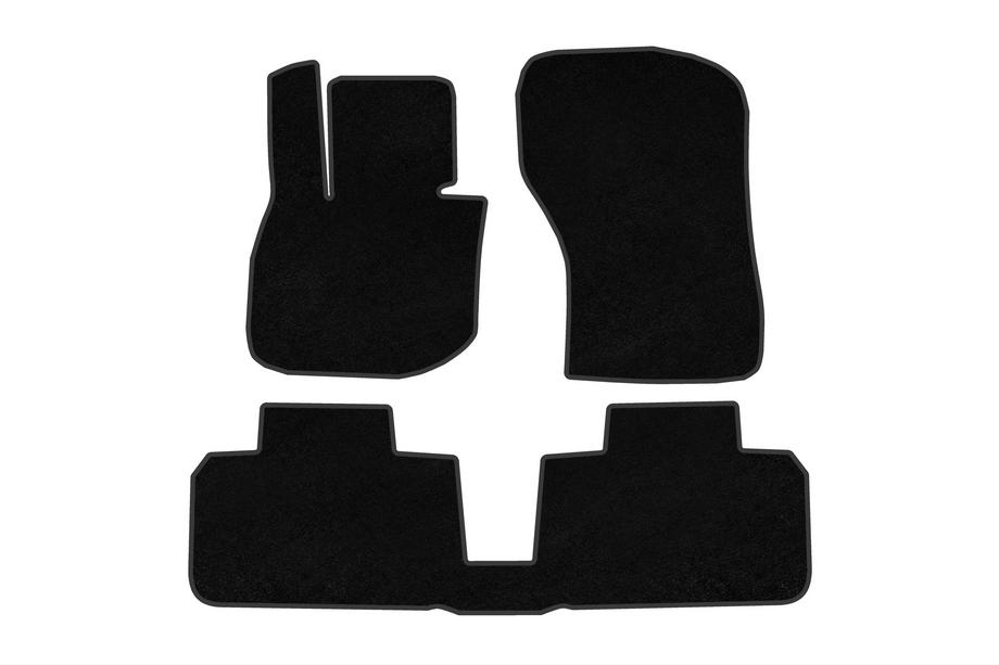 BMW X2 U10 2023- Textile Floor Mats Classic (For IX2, Black) Image