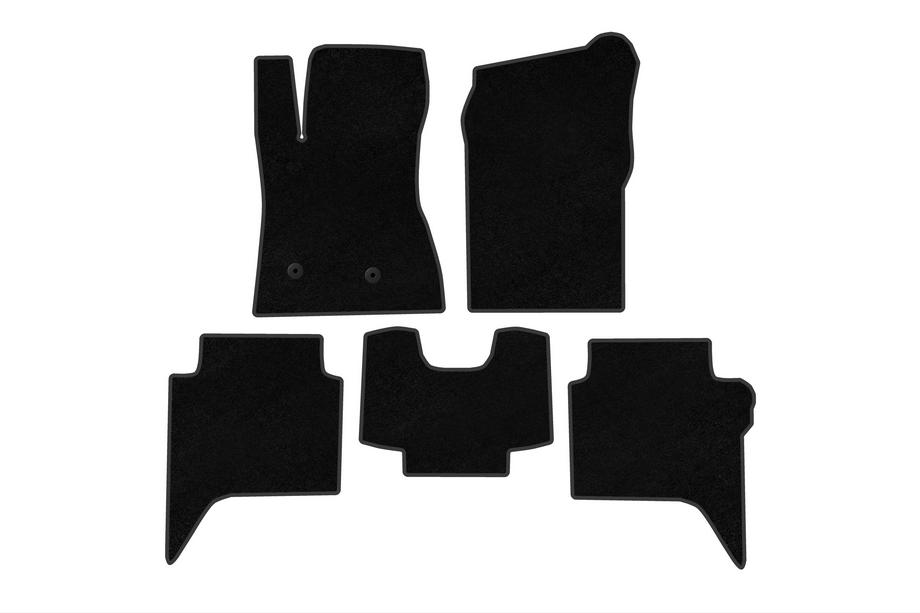 Ford Ranger 2022- Textile Floor Mats Classic (Black) Image